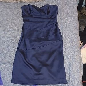 Navy blue dress